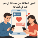 الحب في الشات