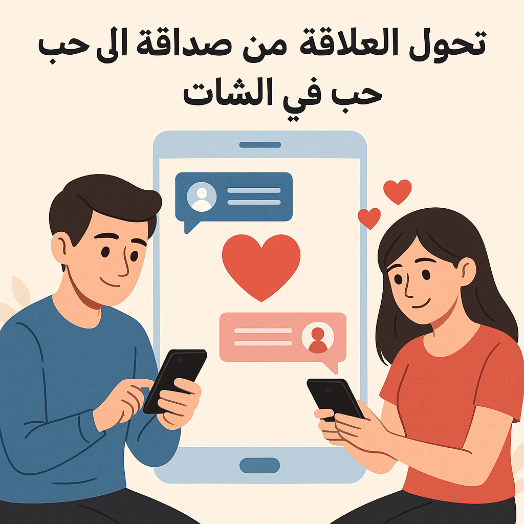 الحب في الشات