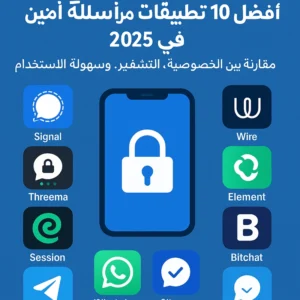 تطبيقات مراسلة آمنة في 2025: مقارنة بين الخصوصية، التشفير، وسهولة الاستخدام